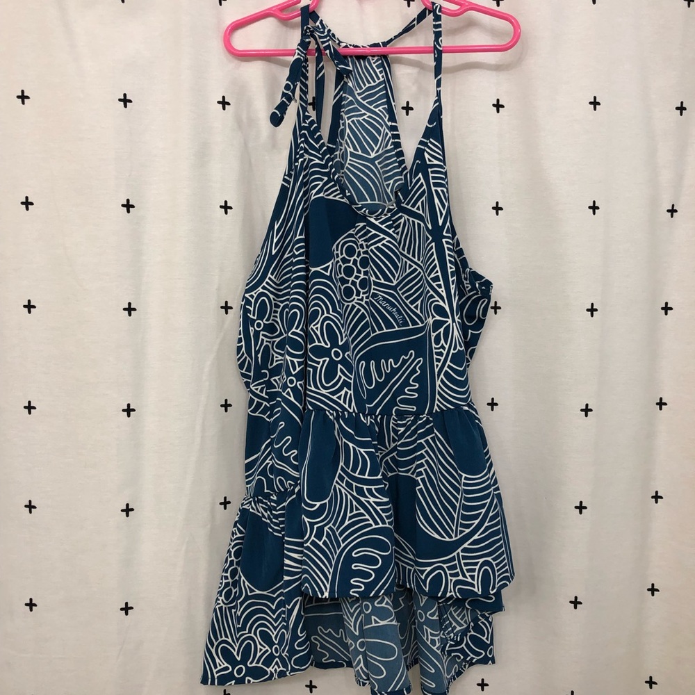 Manuhealii kiki top - hawaiian print